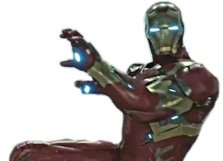 😶 Iron Man Iron Man, Marvel, Super-héros, Avenger, Tony Stark, Science, Héroïque telegram sticker