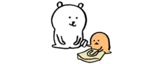 👑 cartoon, bear, character, cute, animal telegram sticker