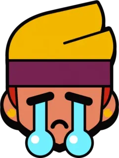 ▪️ sedih, menangis, emoji, air mata, kesal telegram sticker
