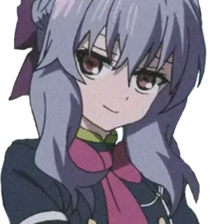😏 Anime, Mädchen, Sticker, Cartoon telegram sticker