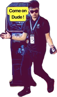 🤨 Come on Dude ! мужчина, парень, повседневный, человек telegram sticker
