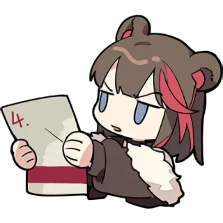 📕 4. anime, karakter, lucu, stiker, nomor telegram sticker