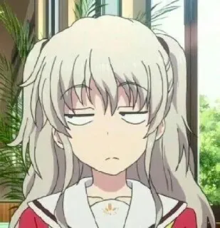 🎐 Nao Tomori Charlotte anime, girl, nao tomori, charlotte, cartoon, meme, funny telegram sticker
