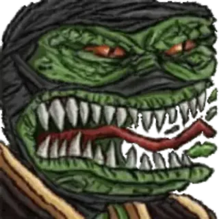 📎 Monstruo, Terror, Espeluznante, Criatura, Miedo whatsapp sticker