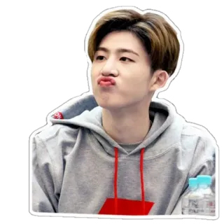 😘 ragazzo, persona, ritratto, kpop, giovane, teen, asiatico whatsapp sticker