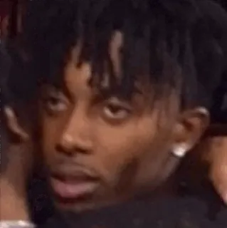 🦋 Playboi Carti rapper, musician, celebrity, portrait, meme telegram sticker
