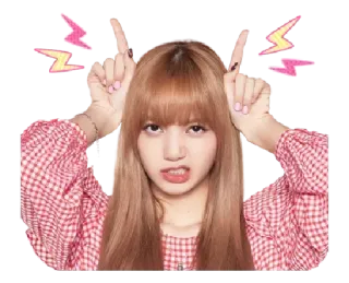 😠 Lisa kpop, sänger, mode, mädchen, musik, süß, lisa whatsapp sticker