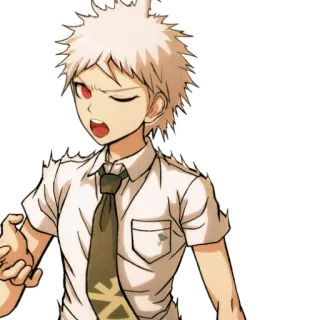 😉 Nagito Komaeda Danganronpa Anime, Mangá, Personagem, Danganronpa, Nagito Komaeda whatsapp sticker