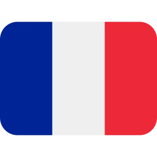 🇫🇷 Francia, Francés, bandera, país, Europa telegram sticker