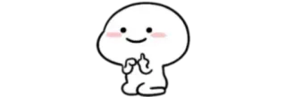 🖕 dito medio, offensivo, gesto, cartone animato, carino whatsapp sticker