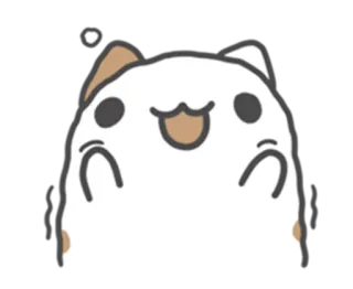 😃 고양이, 귀여운, 동물, 스티커, 카와이, 애완 동물 telegram sticker