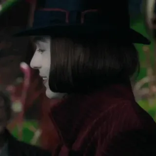 🎩 Willy Wonka Charlie and the Chocolate Factory Willy Wonka, Roald Dahl, Schokolade, Hut, Film, Figur telegram sticker