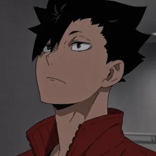 🌟 Kuroo Tetsurou Haikyuu!! anime, haikyuu, kuroo, tetsurou, volleyball, manga, character telegram sticker