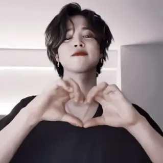 🀄 Jimin kpop, 하트, 아이돌, 아시아, 소년 whatsapp sticker