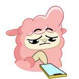 Alpaka by @shurmin_jpg telegram stickers