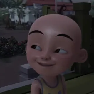 🦠 Upin Upin & Ipin Upin, Ipin, Cartoon, Malaysia, Animation, Figur telegram sticker