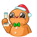 Gingerbread Man - @TgEmojis telegram emojis 🥂