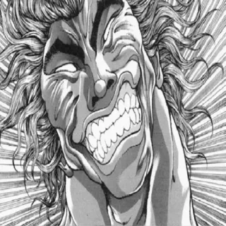 👺 Anime, Manga, Agresi, Wajah, Karakter, Marah telegram sticker