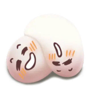 😊 fofo, mochi, personagem, kawaii, adesivo telegram sticker