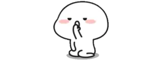 🍚 personagem, desenho animado, adesivo, dedo do meio whatsapp sticker