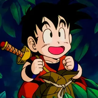 🔥 Goku Dragon Ball 动漫, 卡通, 悟空, 龙珠, 剑, 儿童 telegram sticker