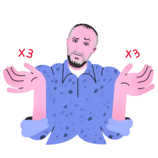 🤷‍♂️ whatsapp sticker