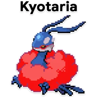 😅 Kyotaria クリーチャー, モンスター, ビデオゲーム, Kyotaria telegram sticker