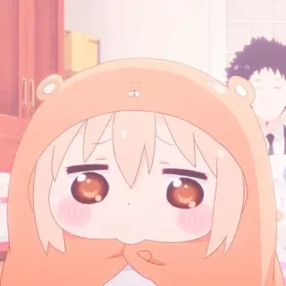 🍡 Umaru Doma Himouto! Umaru-chan anime, umaru, himouto, kawaii, cute, manga telegram sticker