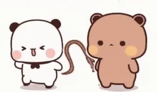 😡 bears, cartoon, animals, cute, animated whatsapp sticker