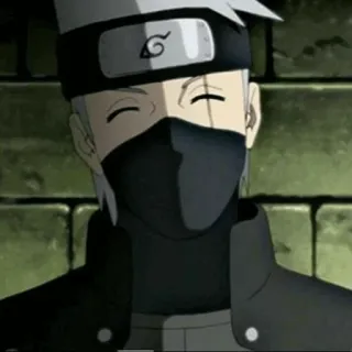 ⚡️ Kakashi Hatake Naruto anime, kakashi, naruto, ninja, hatake, manga telegram sticker