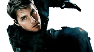 🏃 Ethan Hunt Mission: Impossible แอคชั่น, หนัง, สายลับ, ทอม ครูซ, สตันท์ telegram sticker