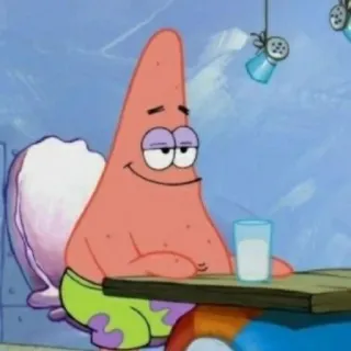 🍨 Patrick Star Spongebob Squarepants Cartone animato, Patrick, Spongebob, Stella marina, Nickelodeon telegram sticker
