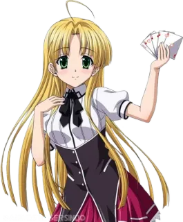 High School DxD ➜ @AnimeStickersIndo whatsapp stickers