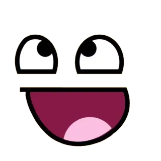 😃 Meme, Trollface, Rage Comic, Meme de Internet, Humor telegram sticker