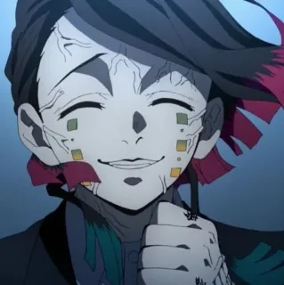 💤 Rui Demon Slayer Anime, Demônio, Rui, Demon Slayer, Personagem de anime whatsapp sticker