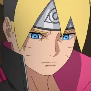 😔 Boruto Uzumaki Boruto 애니메이션, 보루토, 우즈마키, 나루토, 캐릭터, 닌자 telegram sticker
