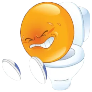 🚽 Emoji, Toilettes, Douleur, Malade whatsapp sticker