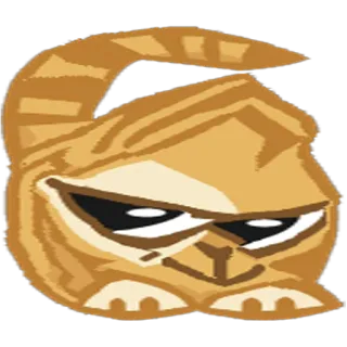 😉 cat, cartoon, animal, cute, pet, sticker telegram sticker