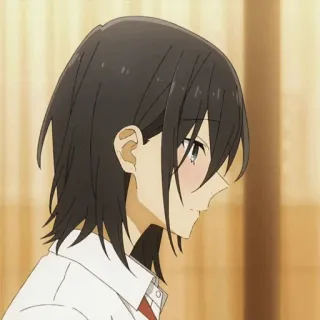 🌚 Anime, Manga, Dibujos animados, Personaje, Horimiya telegram sticker