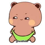 🕺 beer, cartoon, schattig, dier telegram sticker