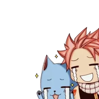 Fairy Tail ➜ @animee_stickers telegram stickers