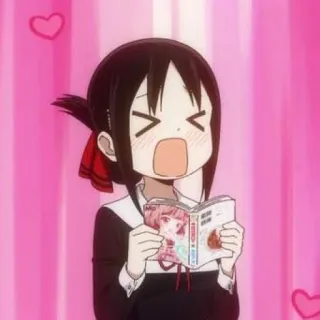😫 Kaguya Shinomiya Kaguya-sama: Love Is War Аниме, Манга, Кагуя-сама, Любовь это война, Кагуя Синомия, Каваий telegram sticker