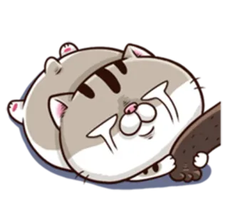 😭 Katze, Aufkleber, Tier, Cartoon, süß whatsapp sticker