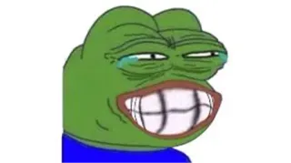 😂 Pepe the Frog Pepe, rana, meme, meme di internet, cartone animato whatsapp sticker