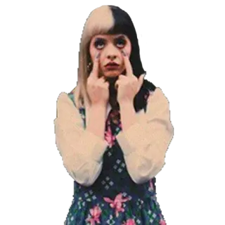 🖕 Melanie Martinez Melanie Martinez, Cry Baby, Cantante, Compositora, Música, Alternativa, Indie Pop, Celebridad telegram sticker