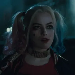 🔥 Harley Quinn Suicide Squad PUDDIN Харли Квинн, Марго Робби, DC Comics, Злодейка, Хвостики, Киноперсонаж whatsapp sticker