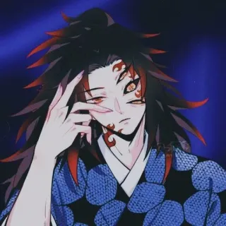 🌓 Kokushibo Demon Slayer quỷ, anime, manga, Kokushibo, Thanh Gươm Diệt Quỷ telegram sticker