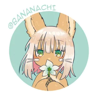 🥳 @BANANACHI desenho animado, arte, avatar, perfil, fofo telegram sticker