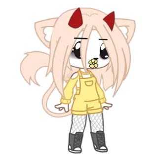 🌼 Anime, Kawaii, Gato, Gacha, Avatar, Fofo telegram sticker