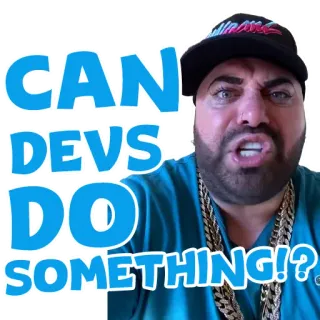 Can Devs Do Something - @Fomostradamus telegram stickers